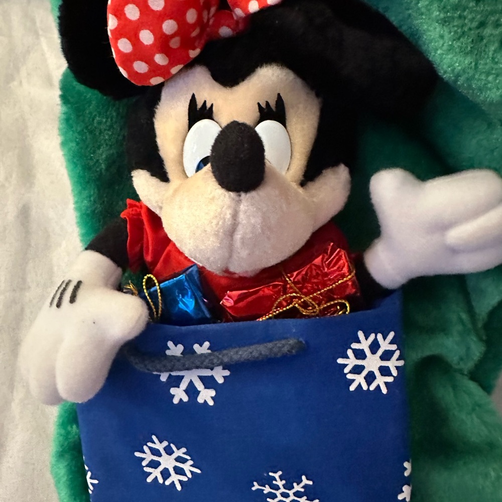 Minnie Mouse vintage Christmas stocking. EUC - Picture 5 of 6